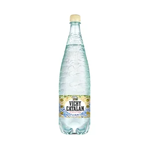 VICHY Agua mineral con gas botella de 1,2 l.
