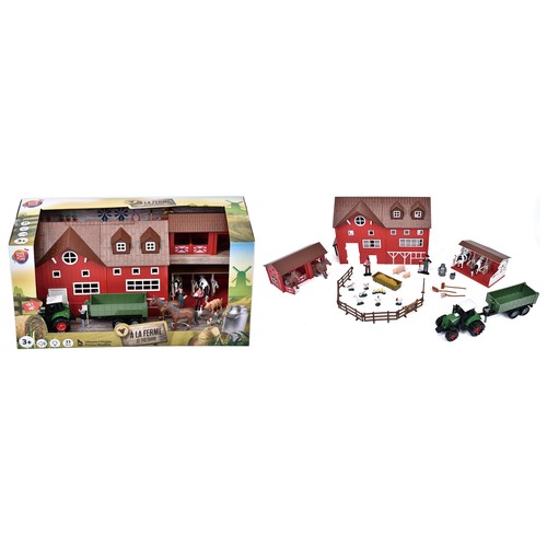 Set Premium de Granja y animales 33 piezas con sonidos y luces +3 Años ONE, TWO FUN