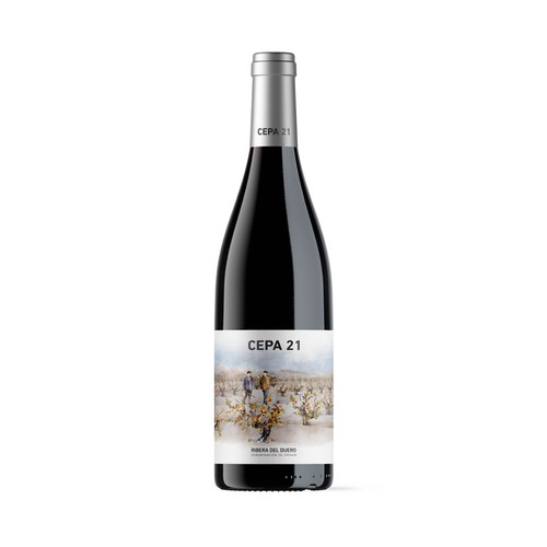 CEPA 21 Vino tinto con D.O. Ribera del Duero botella 75 cl.