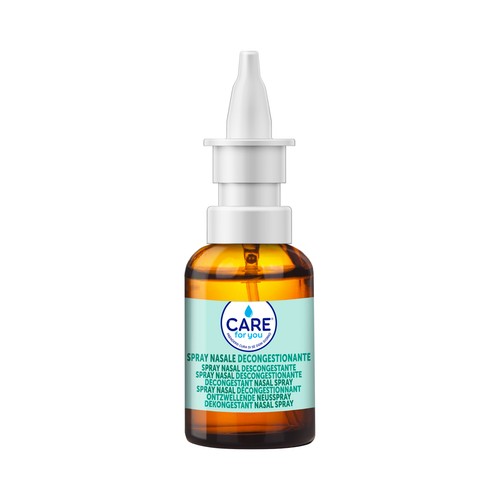 CARE FOR YOU Spray nasal descongestinante con agua de mar, aloe vera y grosella negra CARE FOR YOU 20 ml.