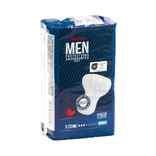 PRODUCTO ALCAMPO Compresas de hombre para incontinencia leve o moderada 20 uds.
