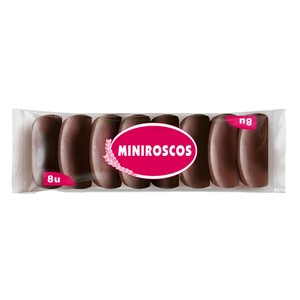 Mini roscos de cacao 8 uds x 155 g.