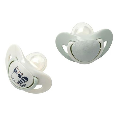 2 Chupetes de silicona Smart Planet, para bebés 0-6 meses, TIGEX.
