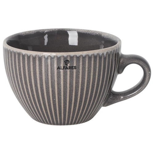 Taza jumbo 380cc electra grafito. SANTA CLARA