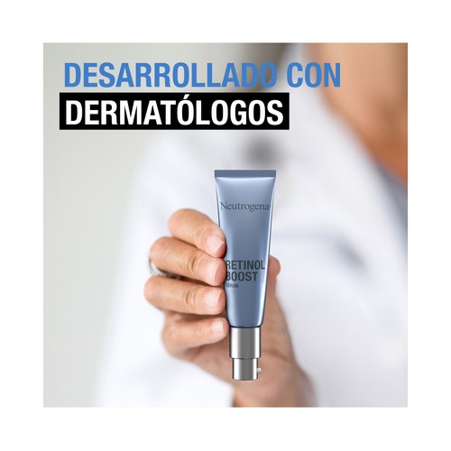 NEUTROGENA Retinol boost Sérum facial antiarrugas con retinol puro y ácido Hialurónico 30 ml.