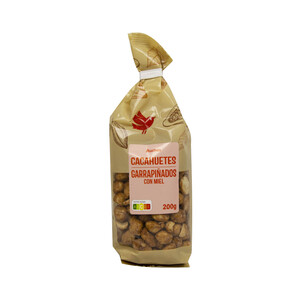 Imagen de PRODUCTO ALCAMPO Cacahuetes con miel 200 g.