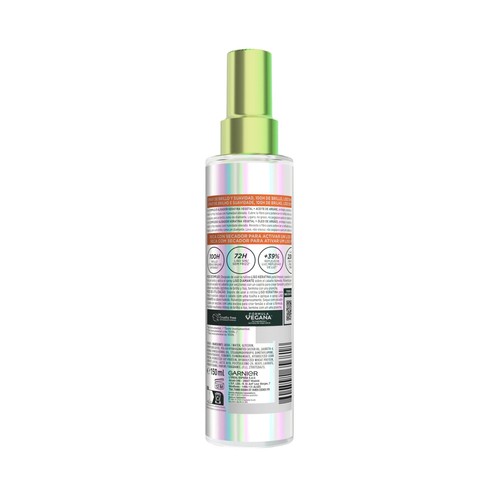 FRUCTIS de Garnier Liso diamante Spray de brillo y suavidad, para cabellos encrespados y apagados 150 ml.