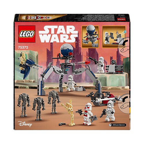 LEGO Star Wars Pack de combate: Soldado clon y droide De combate 75372