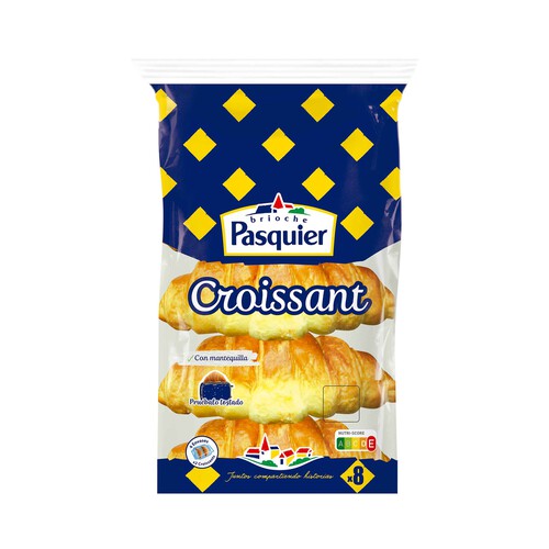 PASQUIER Croissants PASQUIER 320 gramos.