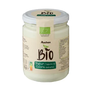 ALCAMPO ECOLÓGICO Bio Yogur natural de cabra ecológico 420 g.