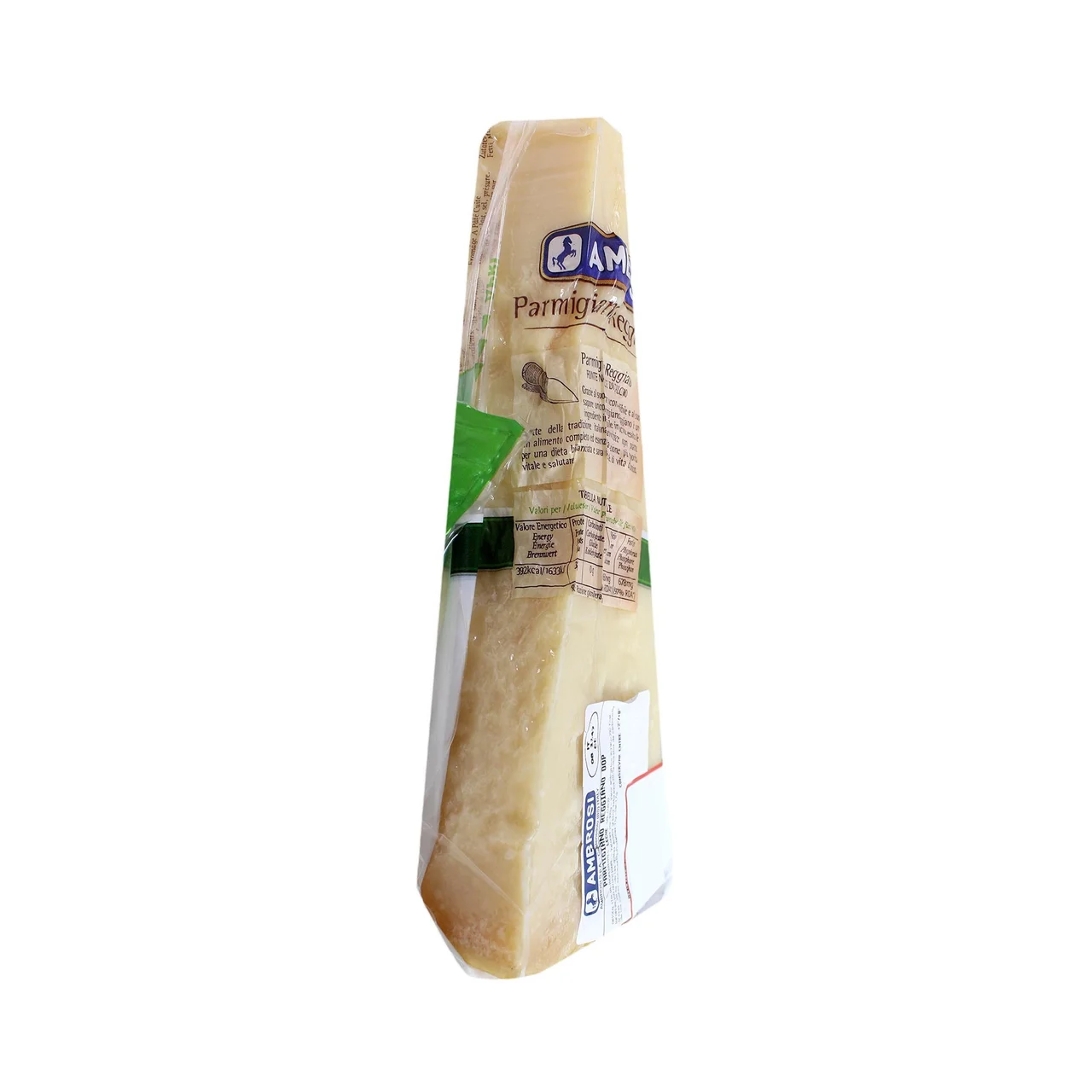 Queso parmigiano, cuña.