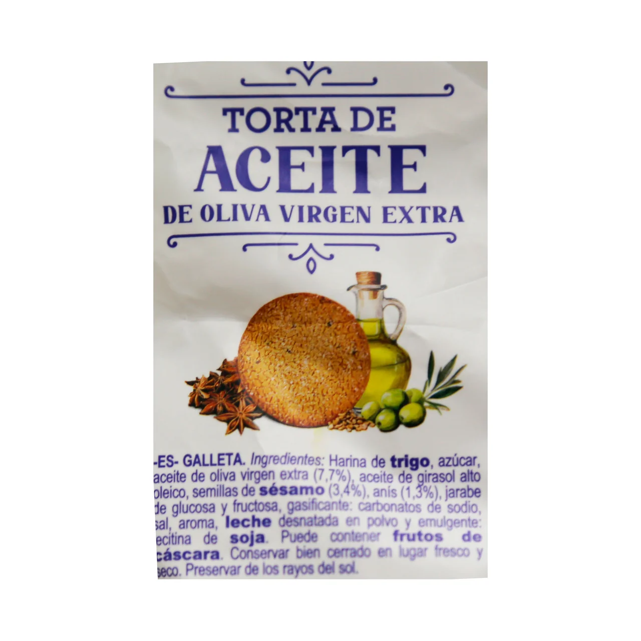 Galleta torta de aceite 240 g.