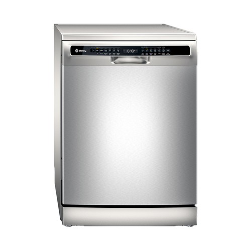 Lavavajillas BALAY 3VS6361IP Inox, capacidad: 14 servicios, clasificación energética: B, H: 84,5cm, A: 60cm, F: 60cm.