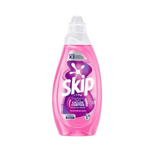 Detergente líquido ciclos cortos protección color 37 ds.