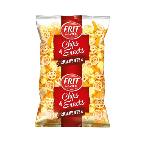 FRIT RAVICH Cocktail sanck & chips crujiente y apetitosos 325 g.