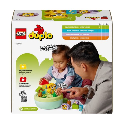 LEGO Duplo Clasificador de formas: Casa de los perritos 10441, 17 piezas, +18 meses.