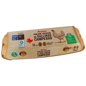 precios Alcampo Cultivamos Lo Bueno  Huevos De Gallinas Camperas Clase L Y Cat. A 12 Uds. en Alcampo