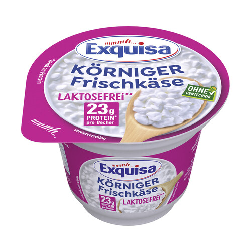 Copos de queso fresco sin lactosa EXQUISA 175 g.