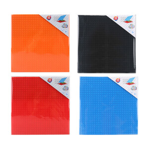 Imagen de Tablero para juegos de construcción 26x26cm, disponible varios colores, ONE TWO FUN ALCAMPO.