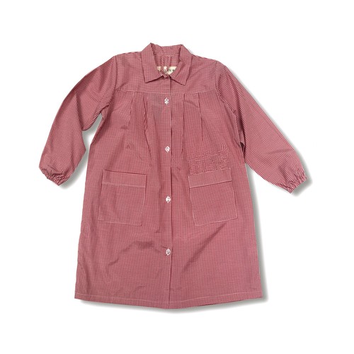 Babi rojo de cuadros, talla 5.