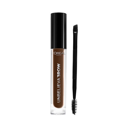 L'ORÉAL PARIS Unbelieva brown tono 108 Dark brunette Gel de cejas de larga duración, risistente al agua, con acabado natural. 