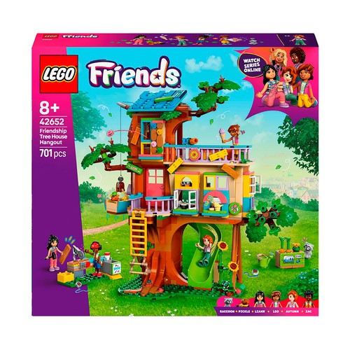 LEGO Friends 42652, Quedada en la Casa del Árbol de la amistad, 701 pcs +8 Años