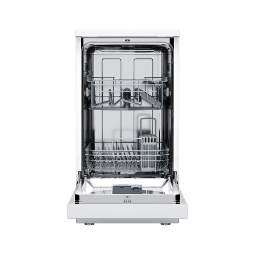 Lavavajillas TEKA DFS24650 color blanco, capacidad: 9 servicios, clasificación energética: E, H: 84,5cm, A: 44,8cm, F: 60cm.