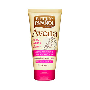 Imagen de INSTITUTO ESPAÑOL Crema reparadora con avena para codos, rodillas y talones, especial pieles muy secas INSTITUTO ESPAÑOL 150 ml.