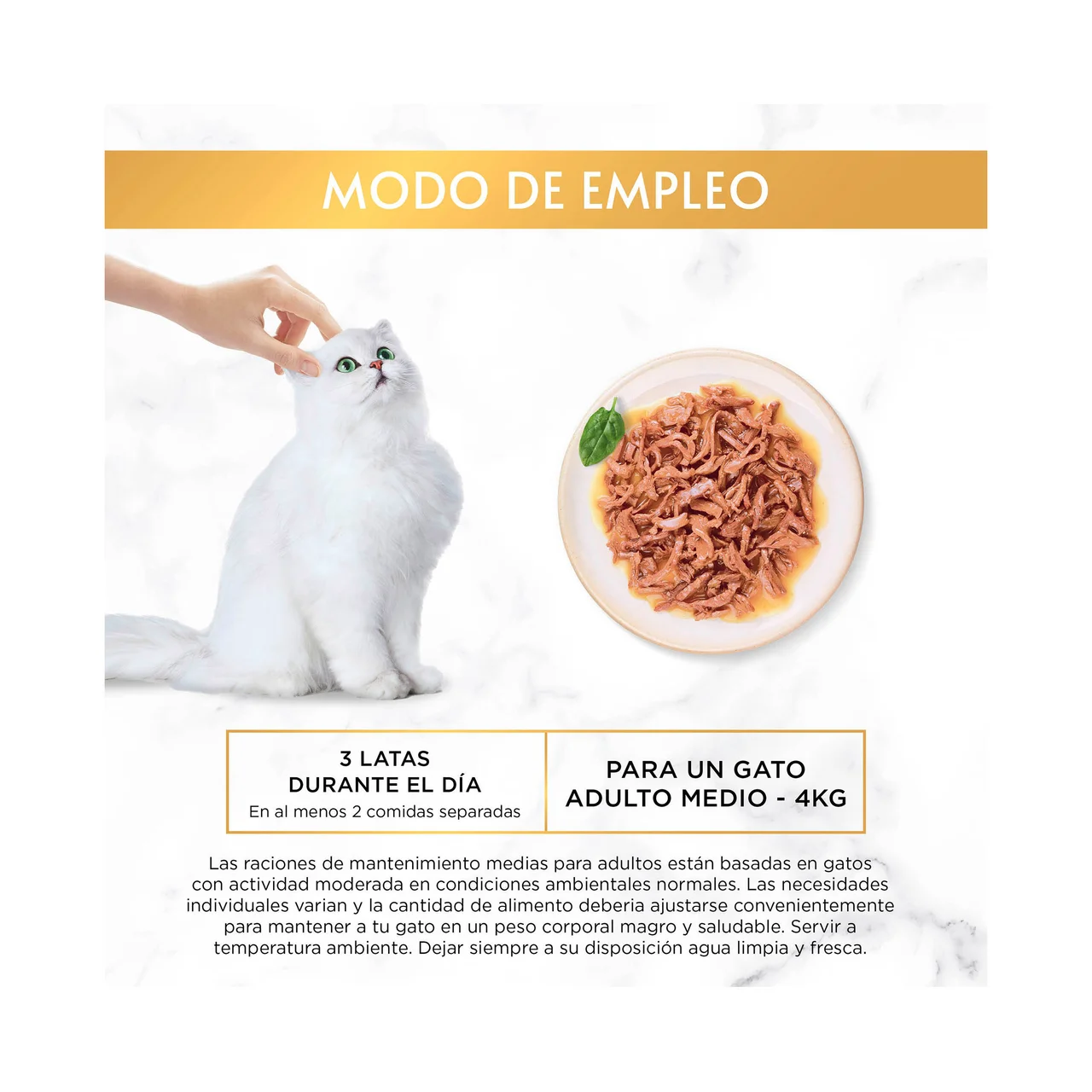 PURINA GOURMET Gold delicias suculentas Alimento húmedo para gatos con pescado del océano 85 g.