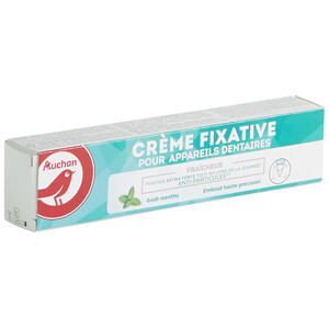 PRODUCTO ALCAMPO Crema adhesiva con sabor a menta, para prótesis dentales PRODUCTO ALCAMPO.