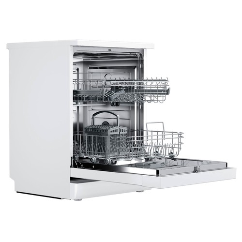 Lavavajillas TEKA DFS 26650 WH, color blanco  capacidad: 13 servicios, clasificación energética: E, H: 84,5cm, A: 59,8cm, F: 60cm.