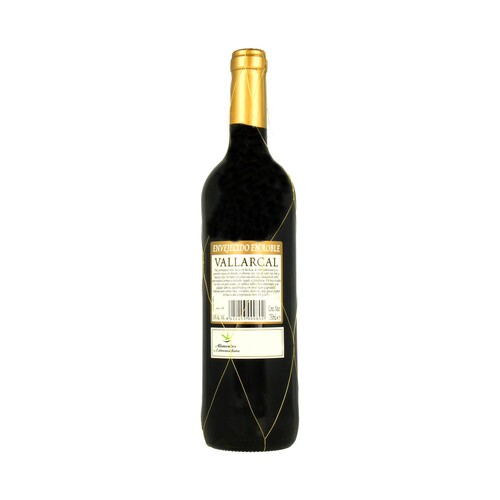 VALLARCAL  Vino tinto de la tierra de Extremadura VALLARCAL botella de 75 cl.