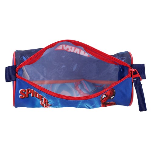 Estuche portatodo redondo 1 compartimento. SPIDERMAN
