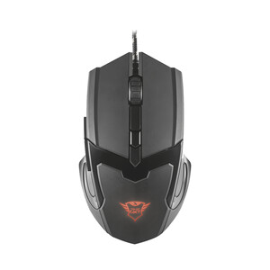 Ratón gaming TRUST GXT 101, iluminado, 6 botones, 600/4800dpi, conexión Usb.