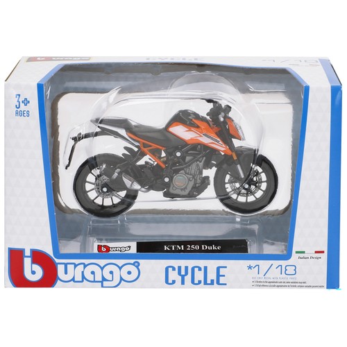 Moto Metal Sport 1:18 Multilicencias 6/S Disp 18 Coleccionable, modelos surtidos +3 Años BURAGO