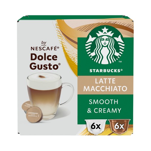 STARBUCKS Café en cápsulas Latte Macchiato 12 uds.