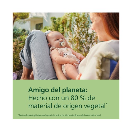 AVENT Ultra start de Philips Chupetes de 0 a 2 meses, con tetina con diseño ortodóntico 2 uds.