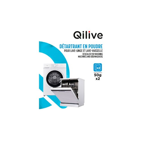 Descalcificador polvo para lavadora QILIVE 600123055