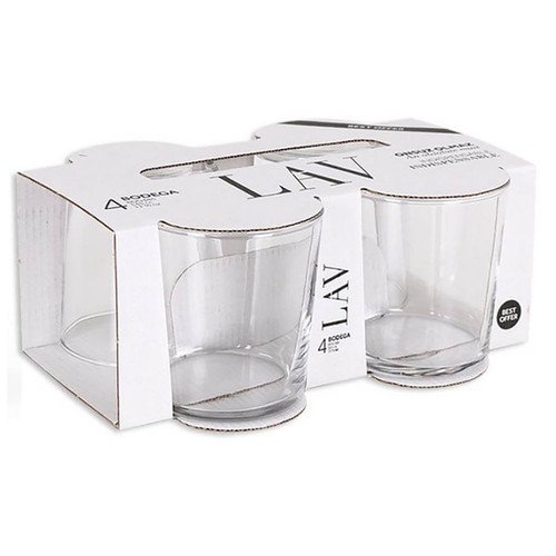 Set de 4 vasos pinta 340cc LAV
