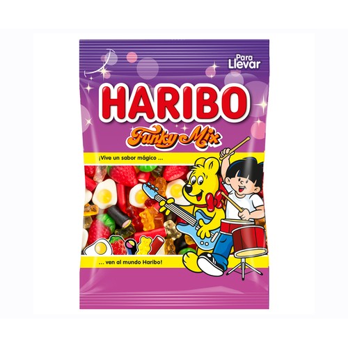 HARIBO Golosina blanda funky mix 100 g.