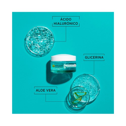 GARNIER Skin active Crema de día jelly con acción hidratante, para todo tipo de pieles 50 ml.