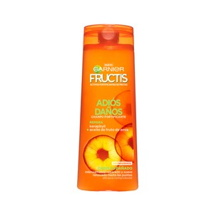 FRUCTIS Adiós daño de Garnier Champú fortificante sin parabenos, para cabello dañado 360 ml.