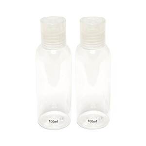 Imagen de COSMIA Botellas vacias para guardar líquidos en los viajes COSMIA 2 x 100 ml.