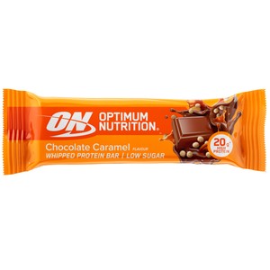 Imagen de OPTIMUM NUTRITION Barrita de proteínas sabor chocolate y caramelo 60gr