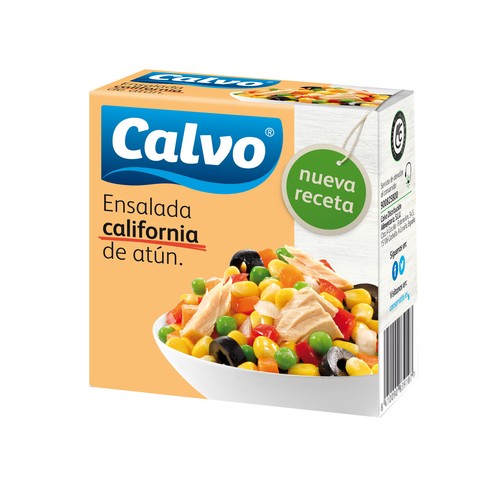 Ensalada California de atún CALVO 150 g.