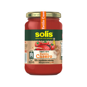 SOLÍS Tomate frito estilo casero SOLÍS frasco de 350 g.