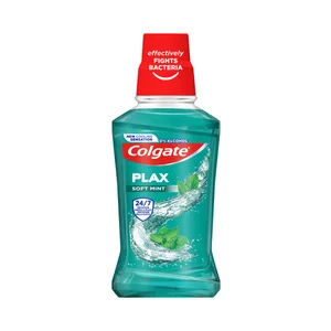 COLGATE Enjuague bucal de uso diaro sin alcohol y con CPC COLGATE Plax 250 ml.