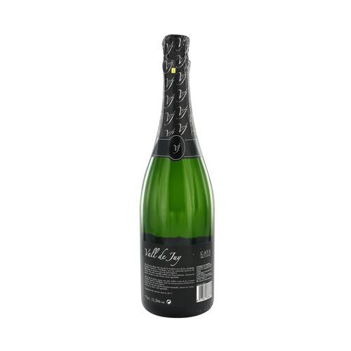 VALL DE JUY Cava brut nature elaborado según el métdodo tradicional VALL DE JUY botella de 75 cl.