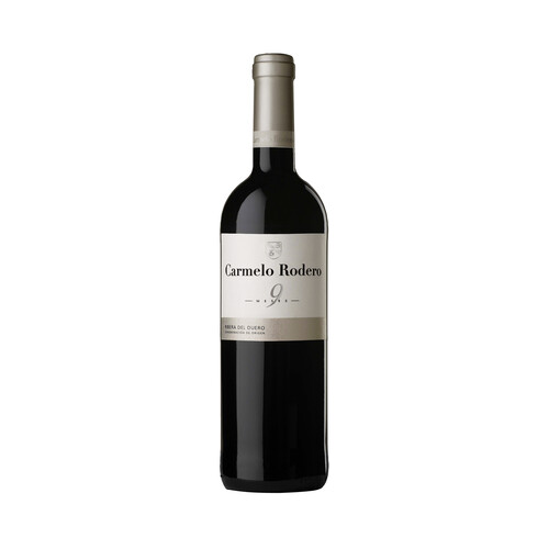 Vino tinto roble con denominación de origen Ribera del Duero CARMELO RODERO botella de 75 cl.
