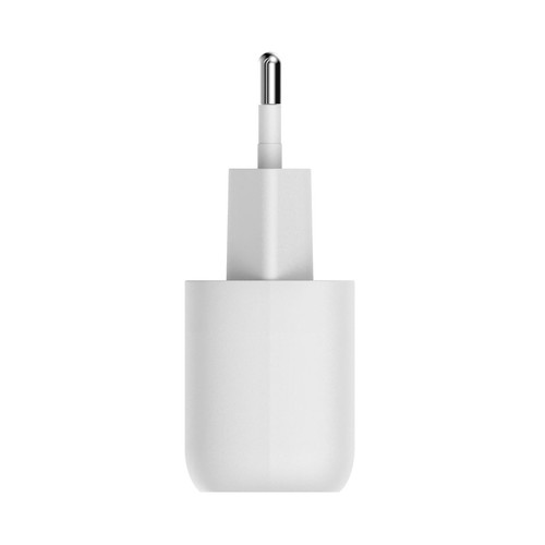 Cargador de casa QILIVE 600183059, 1 USB-C, 30W, color blanco.